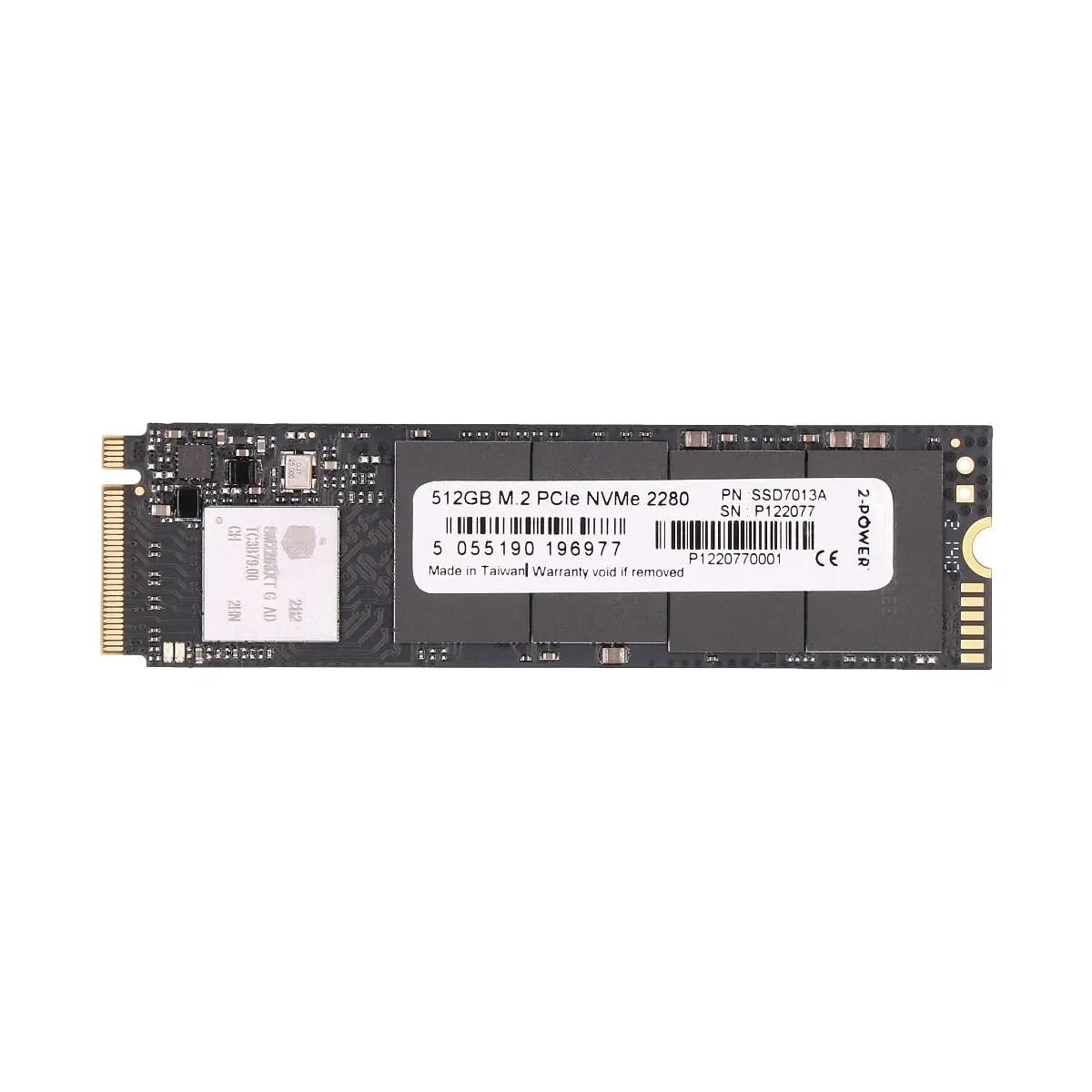 2-Power Solid State Drive 512GB M.2 PCIe 3.0 x4 2280 NVMe SSD7013A